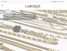 Tablet Screenshot of labordeshop.com
